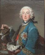Louis Tocque Portrait of Frederick Michael of Zweibrucken oil painting reproduction
